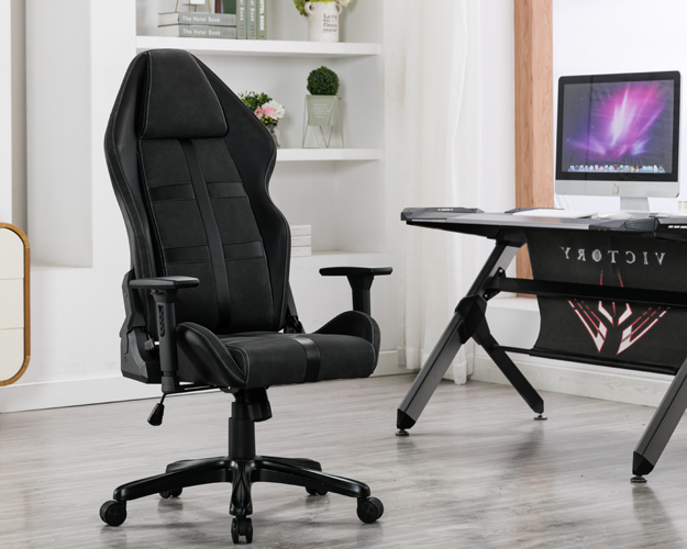 hc 2628 black leather gaming chair 10