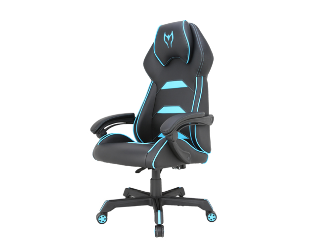 HC-2637 Black And Green Leather Gaming Chair