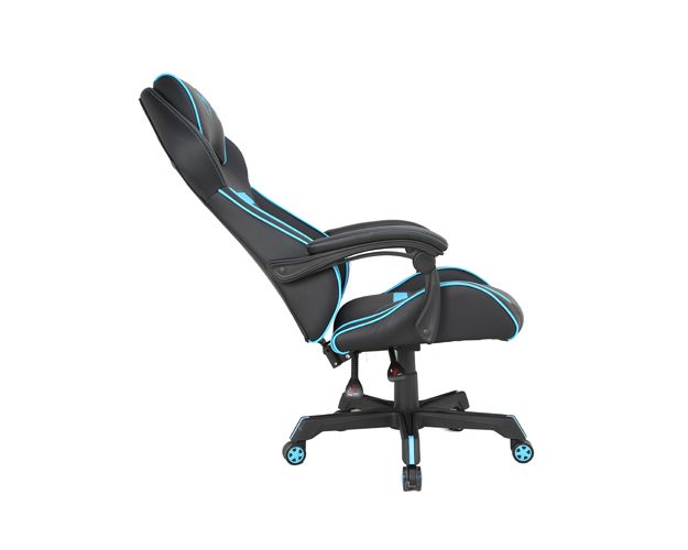 hc 2637 black and green leather gaming chair 2