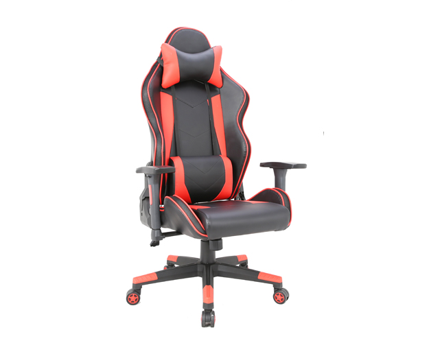 HC-2638 Black And Red Leather Gaming Chair