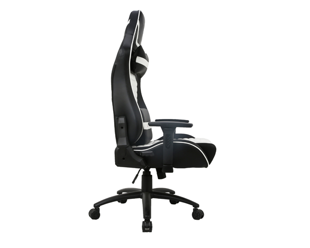 hc 2639 black and white leather gaming chair 5