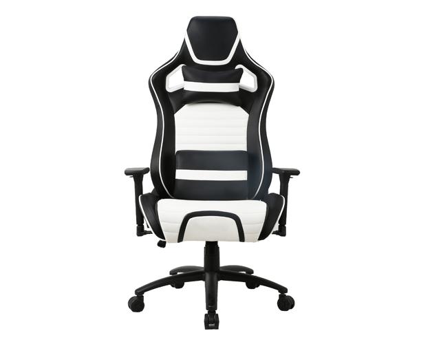 hc 2639 black and white leather gaming chair 7