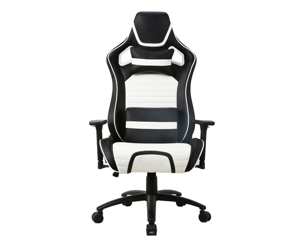 HC-2639 Black And White Leather Gaming Chair