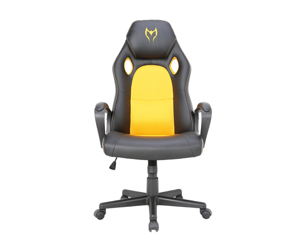 hc 2640 black and yellow leather gaming chair 6