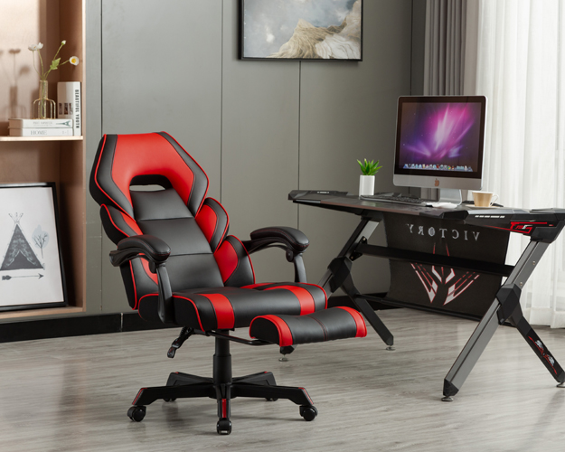 hc 2643 black and red leather gaming chair 6