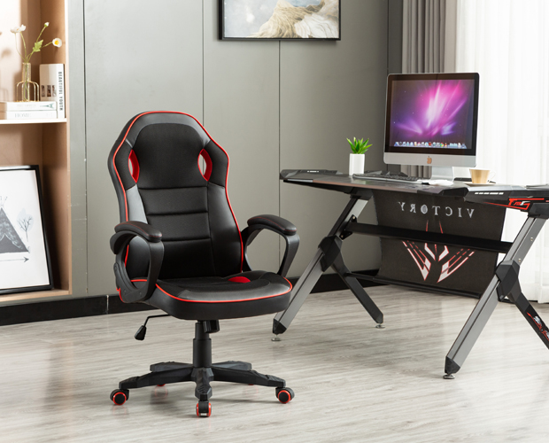 hc 4020 black and red leather gaming chair 10