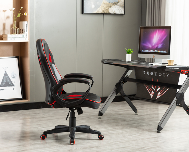 hc 4020 black and red leather gaming chair 12
