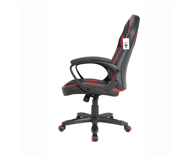 hc 4020 black and red leather gaming chair 3