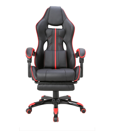 HC-4035 Black And Red Leather Gaming Chair