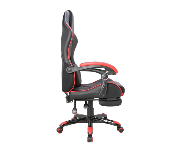 hc 4035 black and red leather gaming chair 5