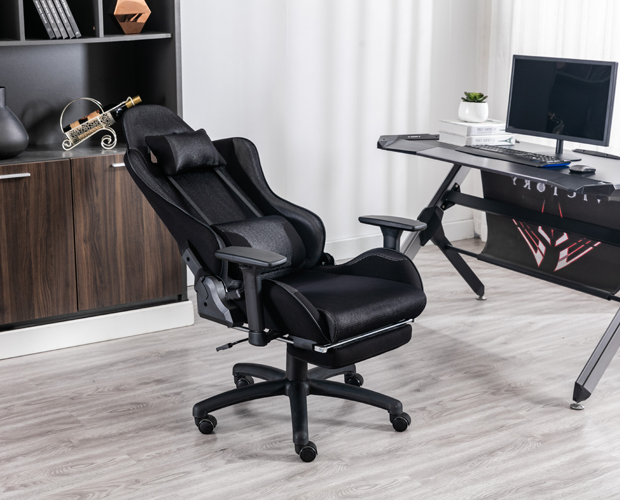 hc 4036 black fabric gaming chair 4