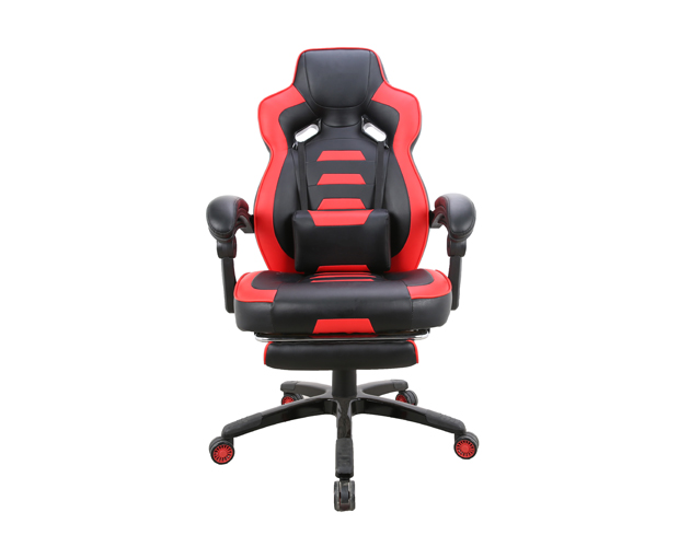 HC-4039 Black And Red Leather Gaming Chair